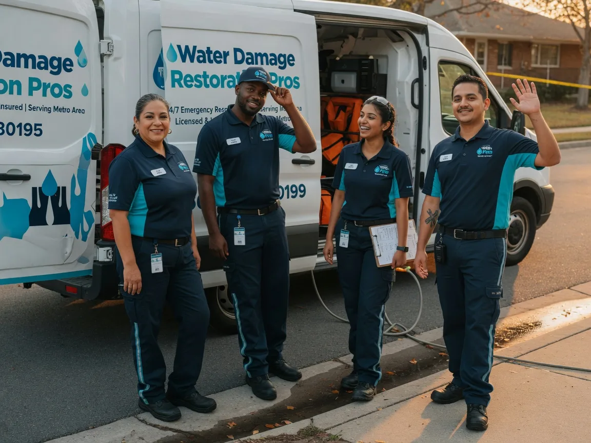 Water Damage Restoration company in Justin, TX